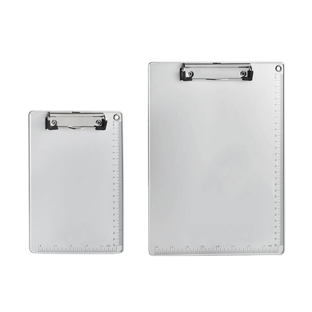 Aluminum Alloy A4/A5 Paper Clipboard Folder Writing Board Clip Writing Pad File Document Folder School Office Stationery
