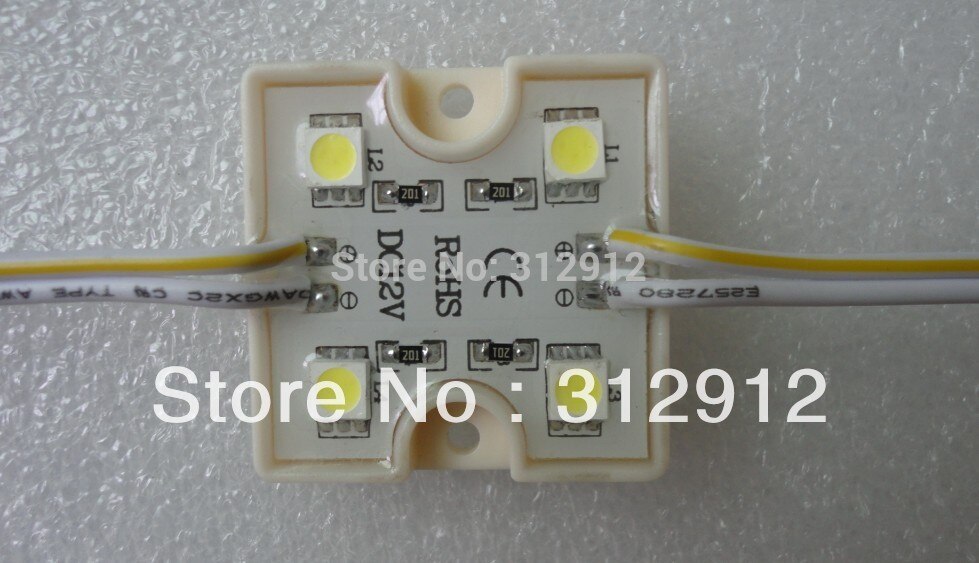 Cool white 5050 smd led module, dc12v, 20 stks een string