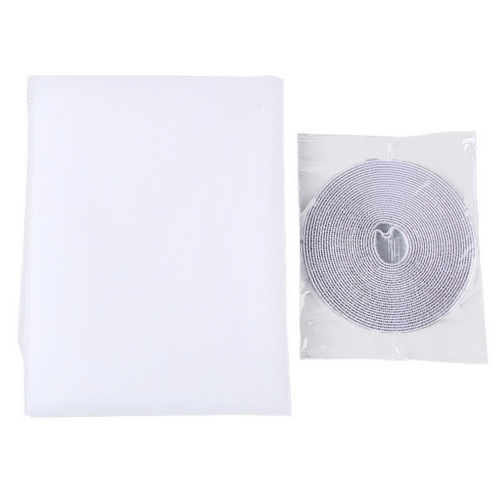 Fly Mosquito Window Net Mesh Gordijn DIY Onzichtbare Spiders Bugs zelfklevende Window Gaas Thuis Leveringen