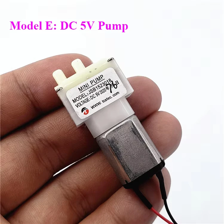 Mini électrovanne électromagnétique DC, 4.5V, 6V, 12V, 24V, normalement fermée, N/C, contrôle de débit, vanne d'eau