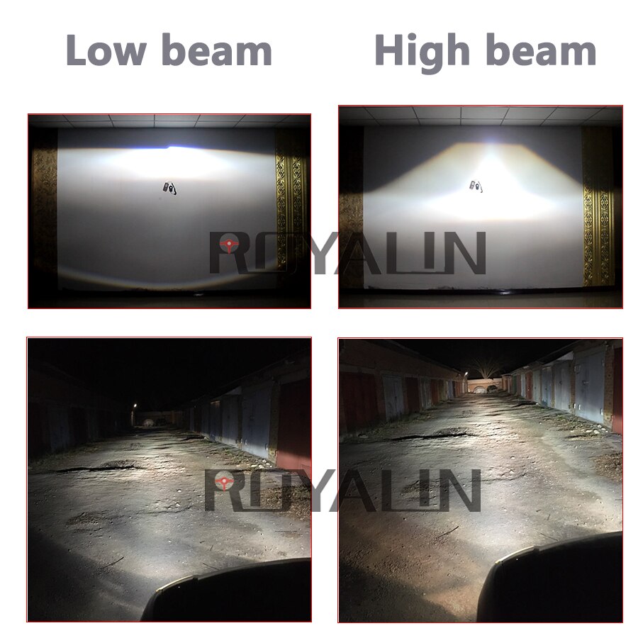 ROYALIN Metall Für Hella 3R G5 Bi Xenon Scheinwerfer Objektiv D2S Lichter Projektor Universal- Auto Lampe D1S D2H D3S D4S leuchtmittel nachrüsten