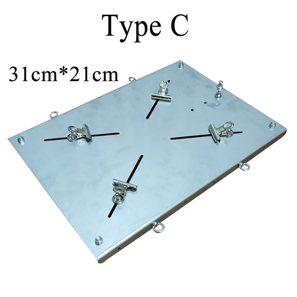 Planche de dissection de Rat, souris, Table d&#39;opération fixe 304, acier inoxydable, équipement de laboratoire scientifique réglable: 1Pcs TypeC