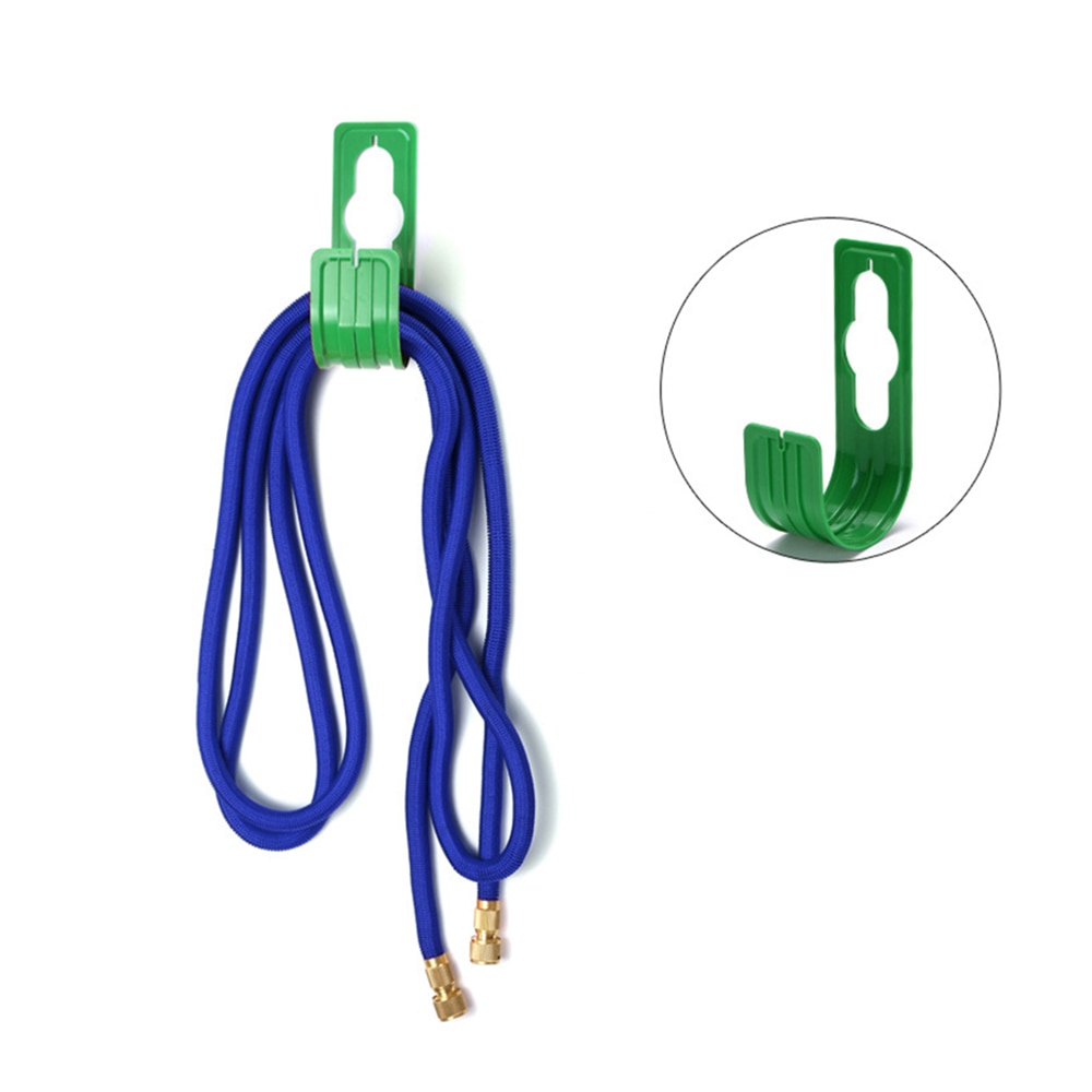 Plastic Garden Hose Hook Garden Irrigation Shower Nozzle Telescopic Hose Storage Rack Winding Frame Expandable Pipe Holder