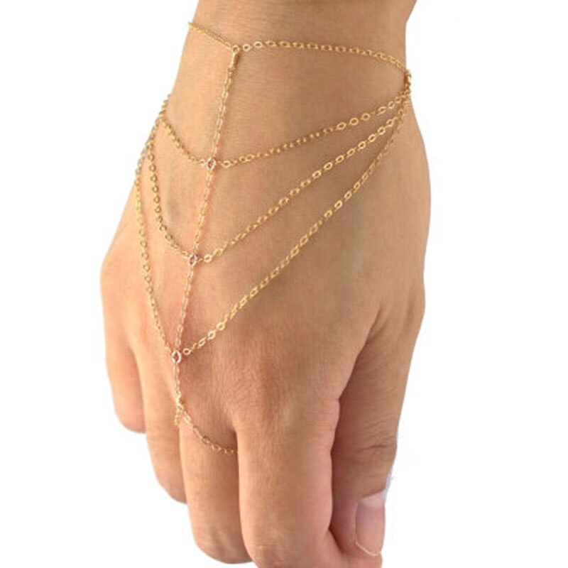 Ketting vriendschap slaaf statement armbanden & bangle pulseras voor vrouwen