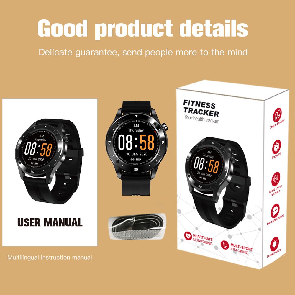 F22 Montre Intelligente Hommes Sport Montre-Bracelet IP67 de Forme physique de Moniteur De Fréquence Cardiaque Bracelet Intelligent Montre Portable Hommes reloj inteligente femmes