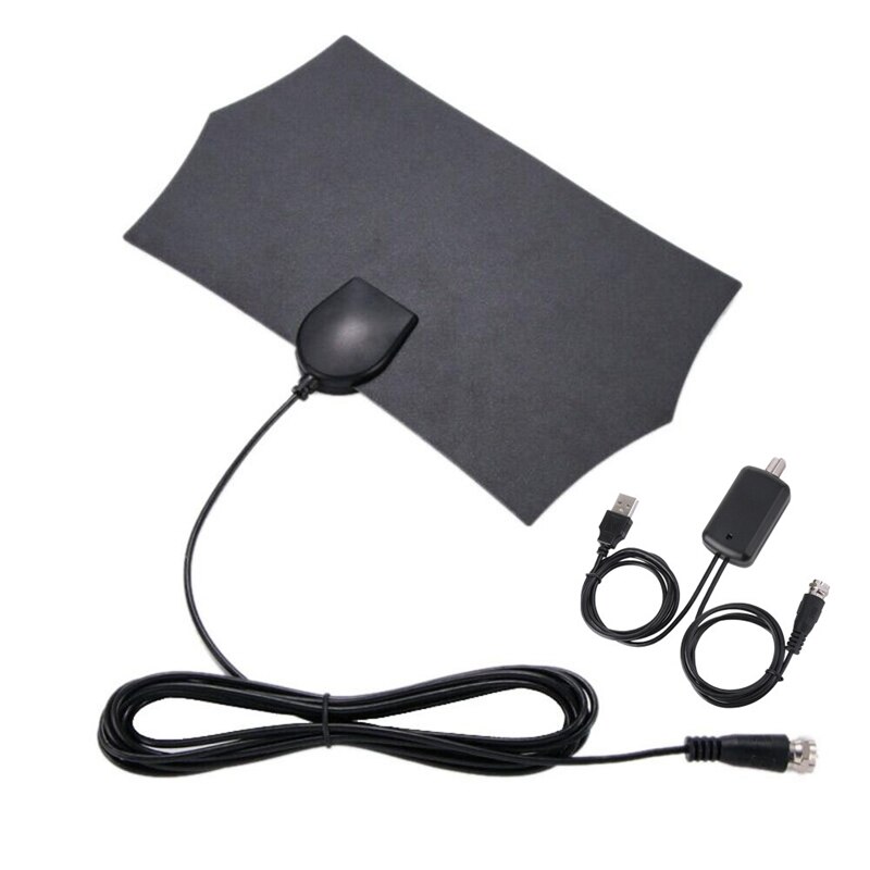 TV Antenna Amplified HD Digital TV Indoor Antenna for HDTV View Channels with Amplifier Signal