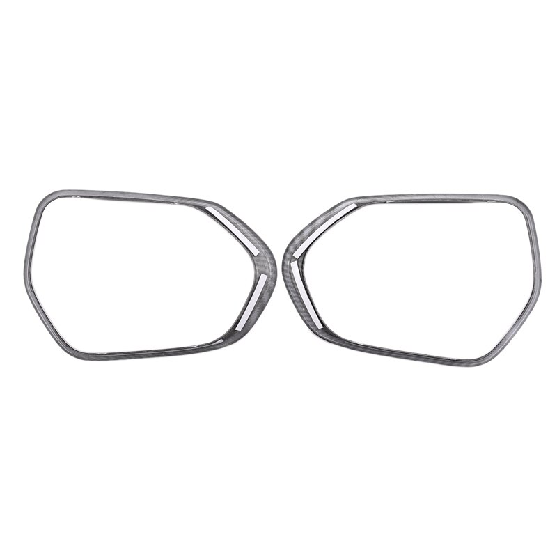 Newcarbon Fiber Side Achteruitkijkspiegel Regen Wenkbrauw Cover Trim Voor Toyota Corolla