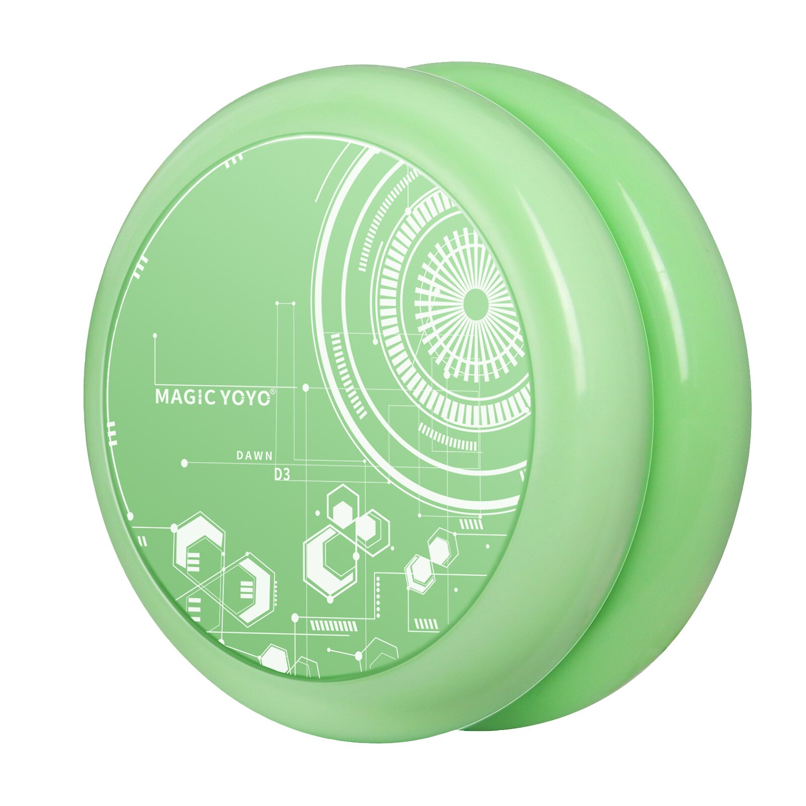 Yoyos for Kids Beginner Yoyo with Narrow Bearing Steel Axle ABS Body Looping Play Durable Not Easy To Be Scratched