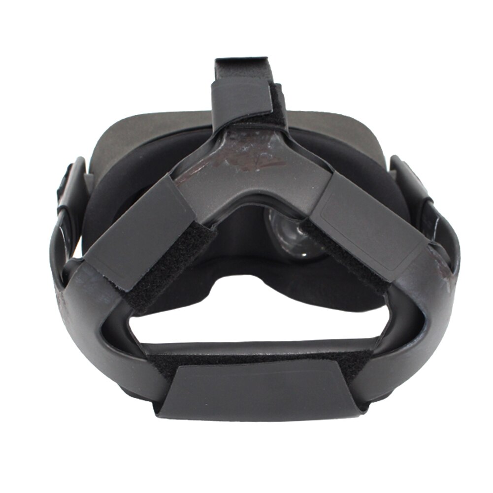 Cabeça cinta almofada de couro do plutônio substituição parte capa almofada vr fone ouvido não deslizamento macio fácil limpar realidade virtual para oculus quest