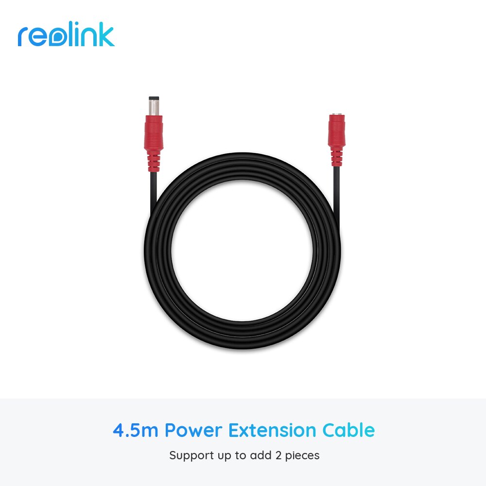 4,5 M / 18M Cable de extensión de alimentación para Reolink WIFI IP cámaras