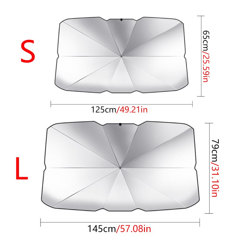 Pare-soleil de voiture, barrière lumineuse, écran solaire rétractable, isolation thermique, refroidissement, pare-brise avant, parapluie universel
