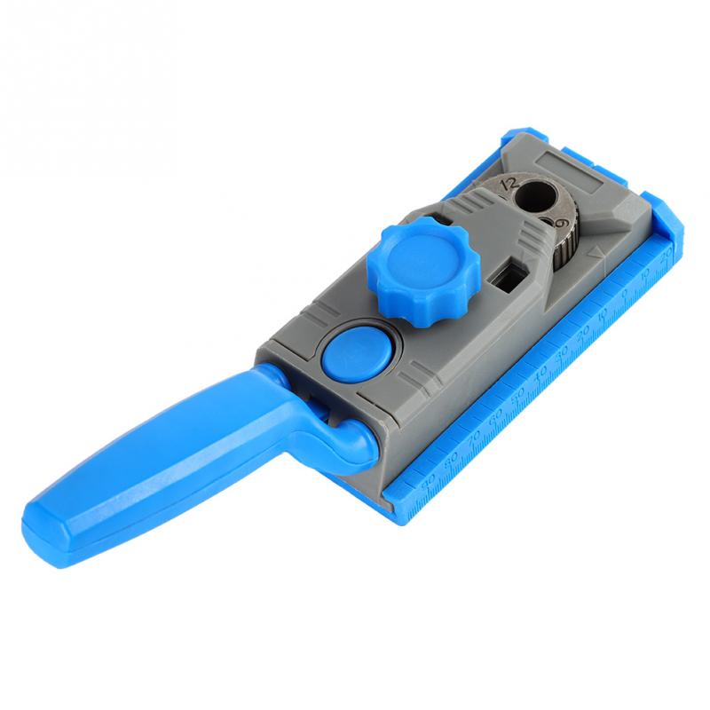 Mini Guide de perçage de trous pour le bois, outil de repérage de la menuiserie pour percer des trous et Oblique de 6/8/12mm