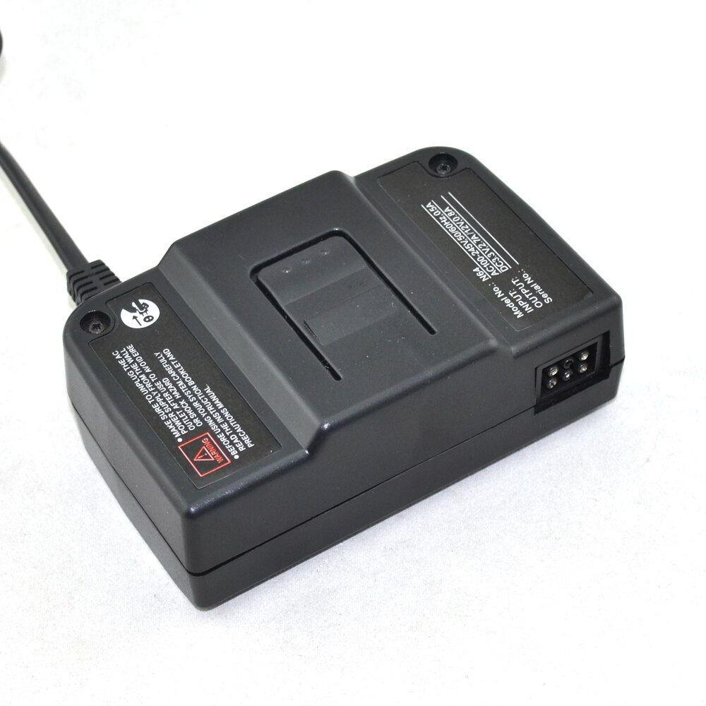 EU Plug Universele Netsnoer Kabel AC Adapter voor Nintendo 64 Systeem voor N64 Console