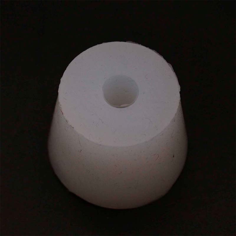 Drilled Silicone Stopper Carboy Bung #6 Silicone Stopper with 8mm Hole for Airlock Food Grade