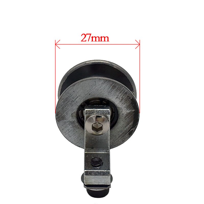 500 roue de guidage en porcelaine de pulvérisation de pantographe, roue de passage de fil, roue conductrice, archet avec accessoires, machine à relier les fils, w