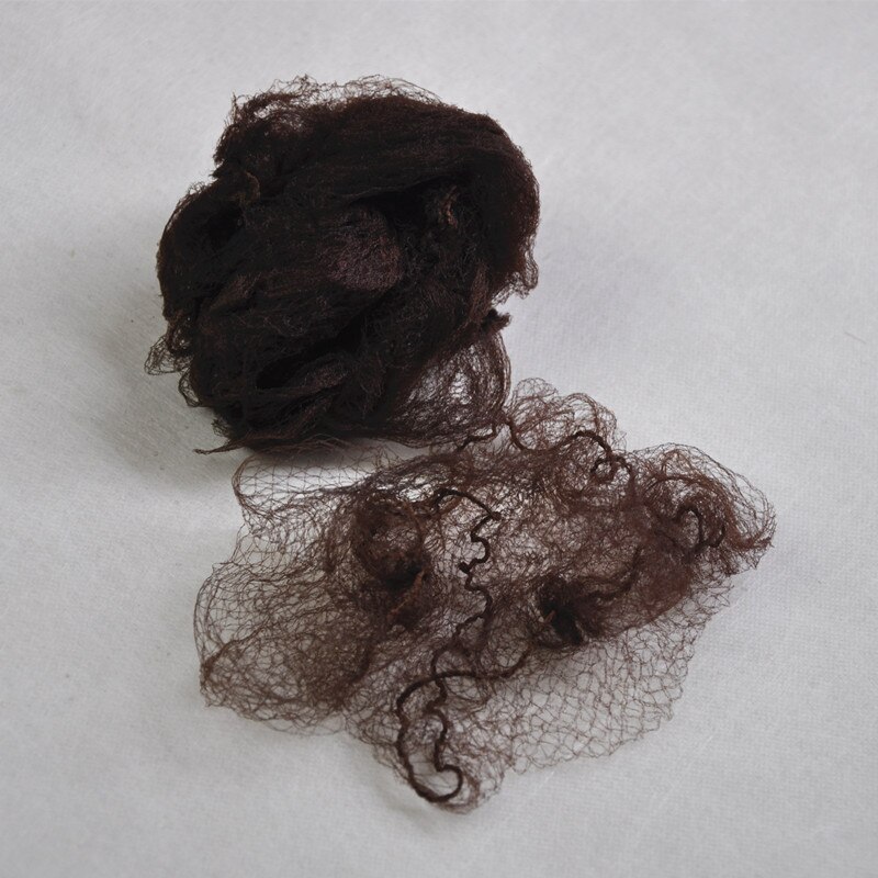 100 teile/los Fünf Farben 20 zoll Nylon Unsichtbare Haarnetz Elastischen Rand Gittergewebe Haar Netze Für Tanzen sportlich Haar Netz