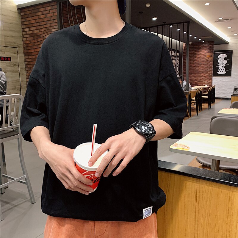 Sommer herre fitnesscentre t-shirt fitness bodybuilding mandlige korte bomuldstøj t-shirts