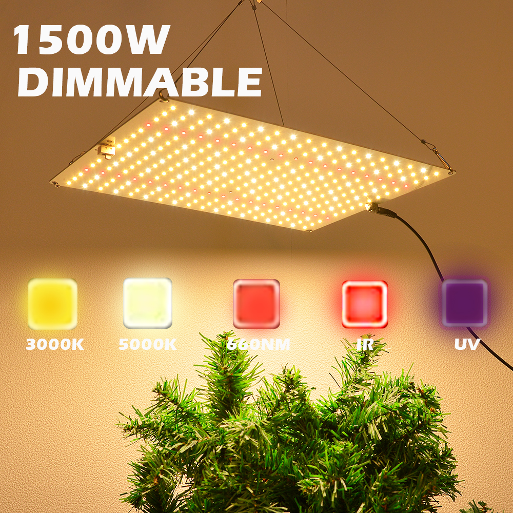 LED Wachsen Licht Dimmbar 1200W Samsung LM281b + Dioden Voll Spektrum Wachsen Licht Hohe PPFD Für 3x3FT Abdeckung, veg und Blühenden