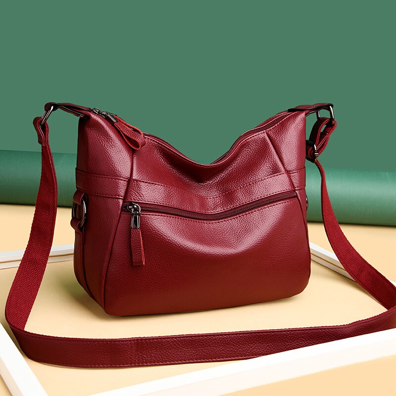 Zomer dames schoudertassen leren handtassen dames schouder crossbody tassen voor vrouwen tote bag tas