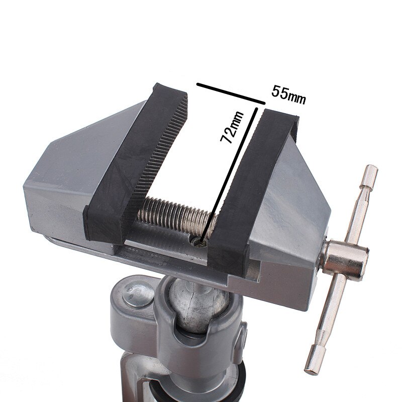 360 Degree Rotating Universal Table Vice Bench Swivel Lock Clamp Mini Table Vise Craft Jewelry Hobby Vice For Craft Model