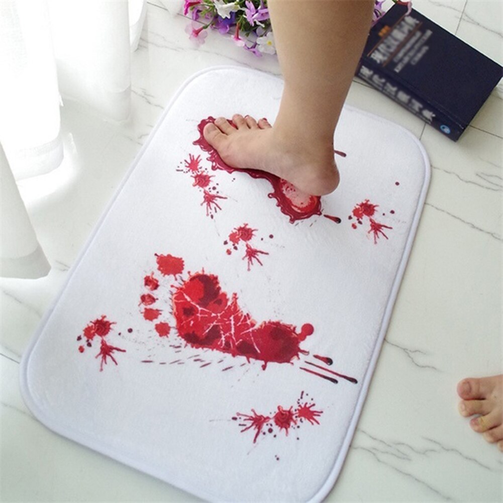 1 pz assorbimento d'acqua tappetino da bagno wc antiscivolo memoria schiuma tappeto morbido porta della cucina tappetino tappeto tapis de bain Footp sanguinante