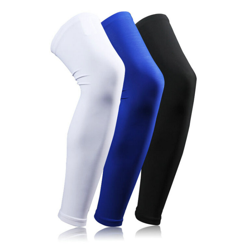 AtejiFey 1 para Nein-Unterhose Kompression Atmungsaktivem Lycra Stulpen Gamaschen Sport Basketball Laufen Kalb & Knie Ärmel Schutz