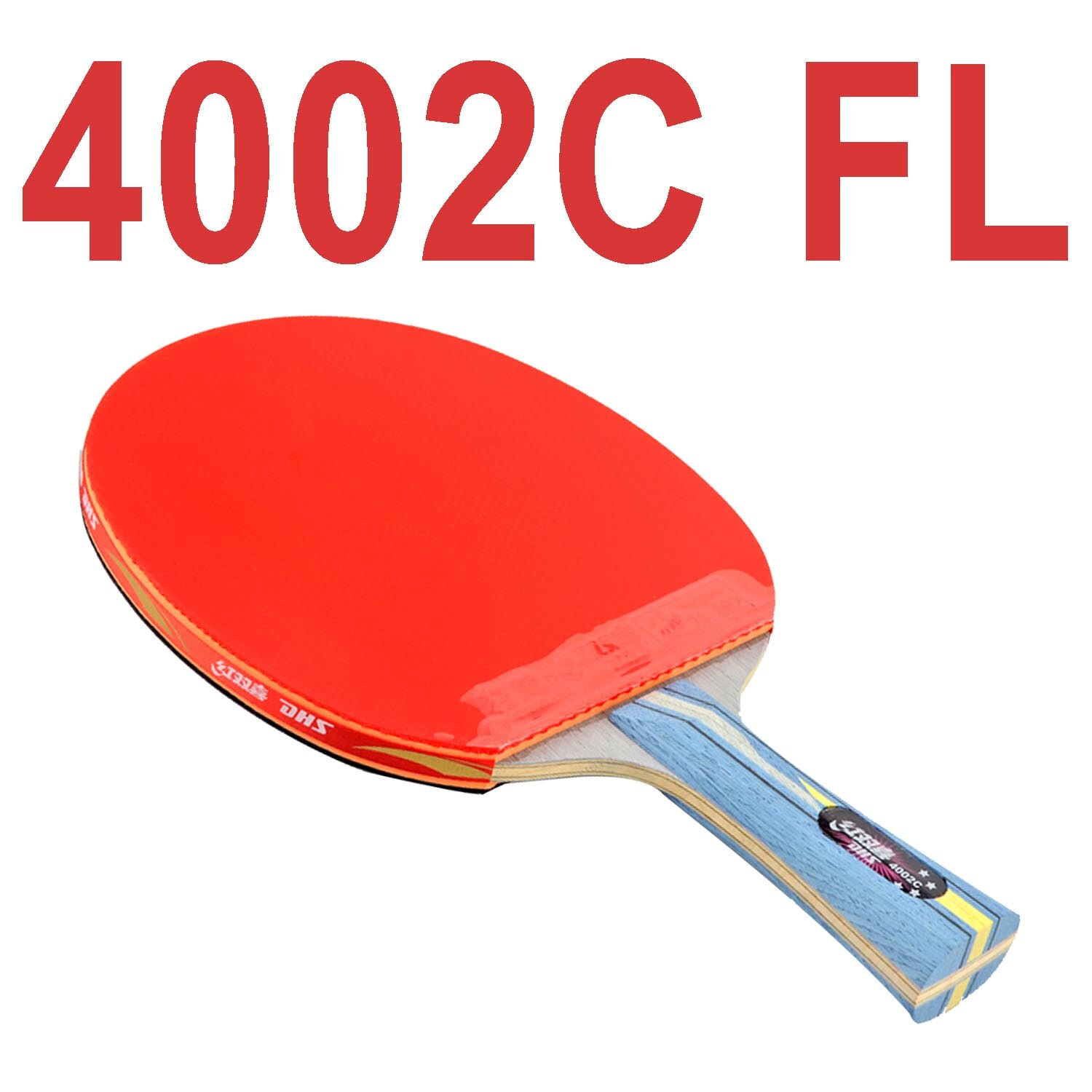 DHS table tennis racket finished racket 4002C 4006C carbon blade racket ping pong racket: 4002C FL with case