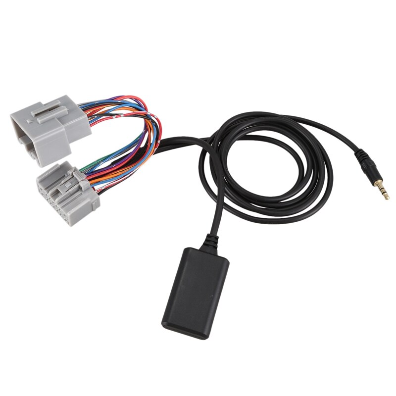 Coche 14Pin módulo Bluetooth música adaptador de Cable de Audio Aux para Volvo C30 C70 S40 S40 S60 S70 S80 V40 V50 V70 XC70 XC90: Default Title