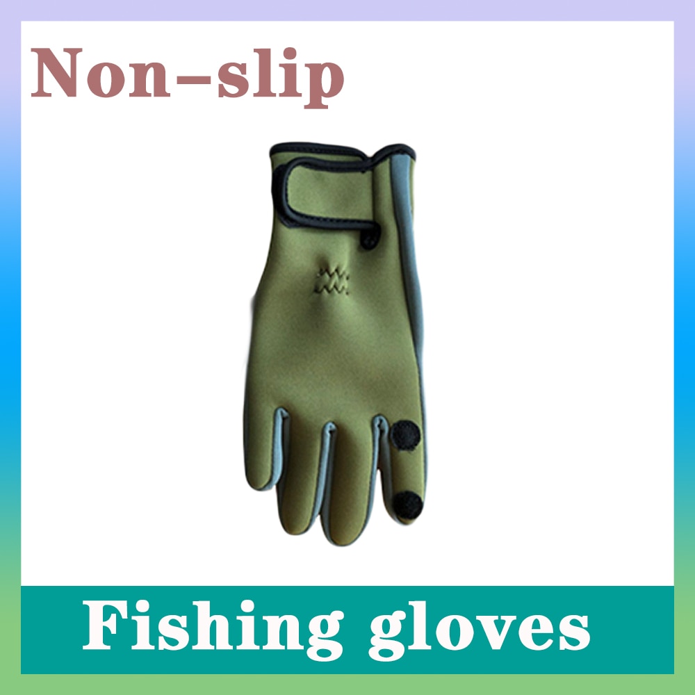Gants de pêche chauds imperméables et antidérapants pour hommes, équipement d'extérieur, de randonnée, d'alpinisme