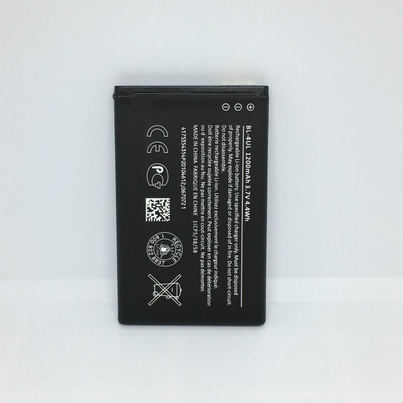 Hoge Qualtiy 1200Mah Bl 4UL BL-4UL Batterij Voor Nokia Lumia 225 330 RM-1172 RM-1011 RM-1126 Batterij BL4UL