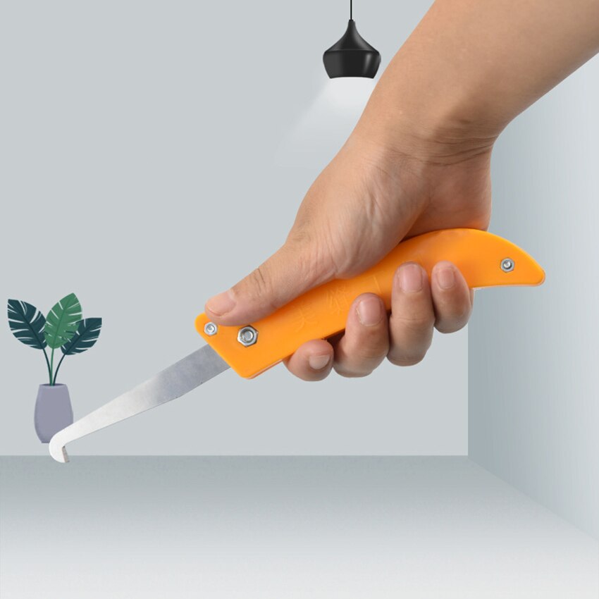 Grout Removal Tool, Caulking Removal Tool, Grout Cleaner, Folding Scraper, Remove Grout or Cleaning for Tile Joints and Seams