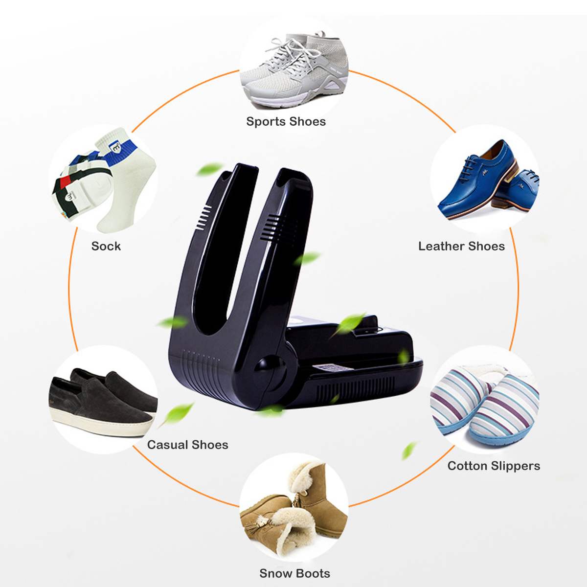 Electric Shoe Dryer Heater 220V Foot Boot Odor Deodorizing Machine UV Sterilization Shoe Rack Intelligent Winter Shoes Drying