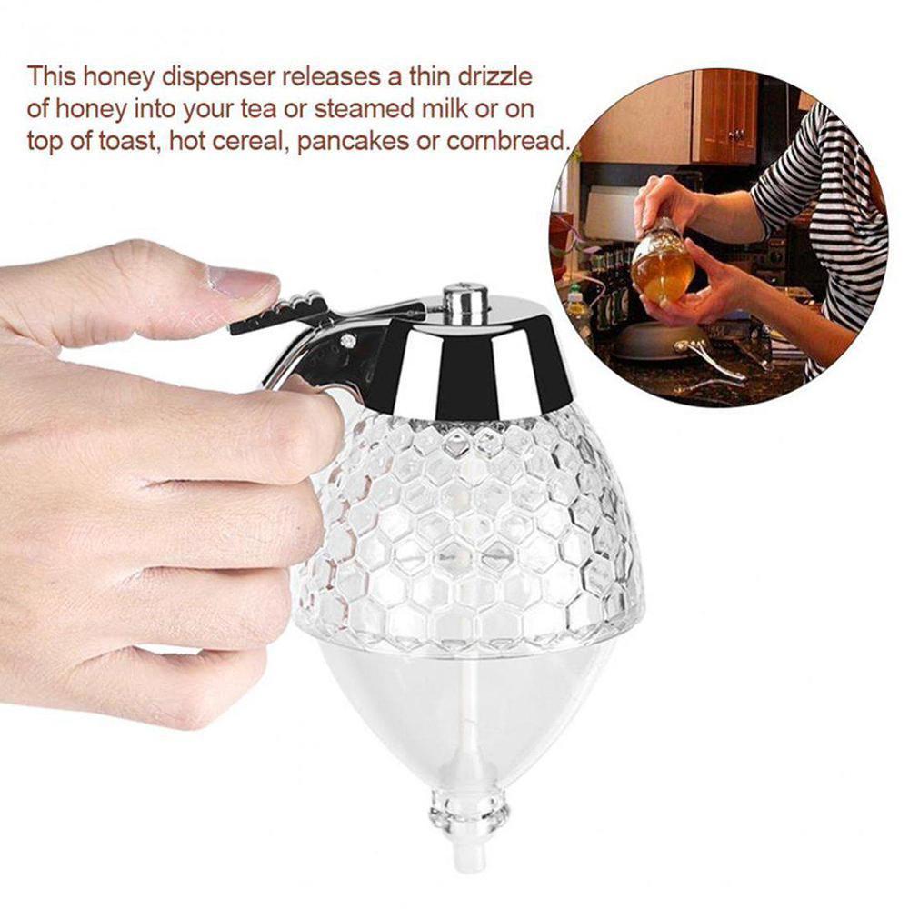 Juice sirup kopp bi honning drypp dispenser vannkoker kjøkken honning beholder gryte krukke tilbehør klem lagring stativ holder bo  e2 b 2