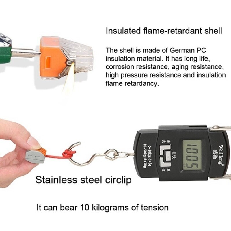 Elektrische Kabel Draad Connector Terminal Blok Universele Snelle Terminal Bedrading Kabel Connectoren Voor Kabelverbinding