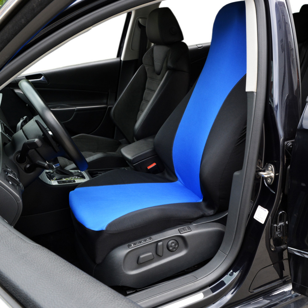 1pcs Multiple Car-style Airbag Compatibled Car Seat Cover Universal Fits Most Auto Interior Accessories Seat Covers Protection: Blue-5