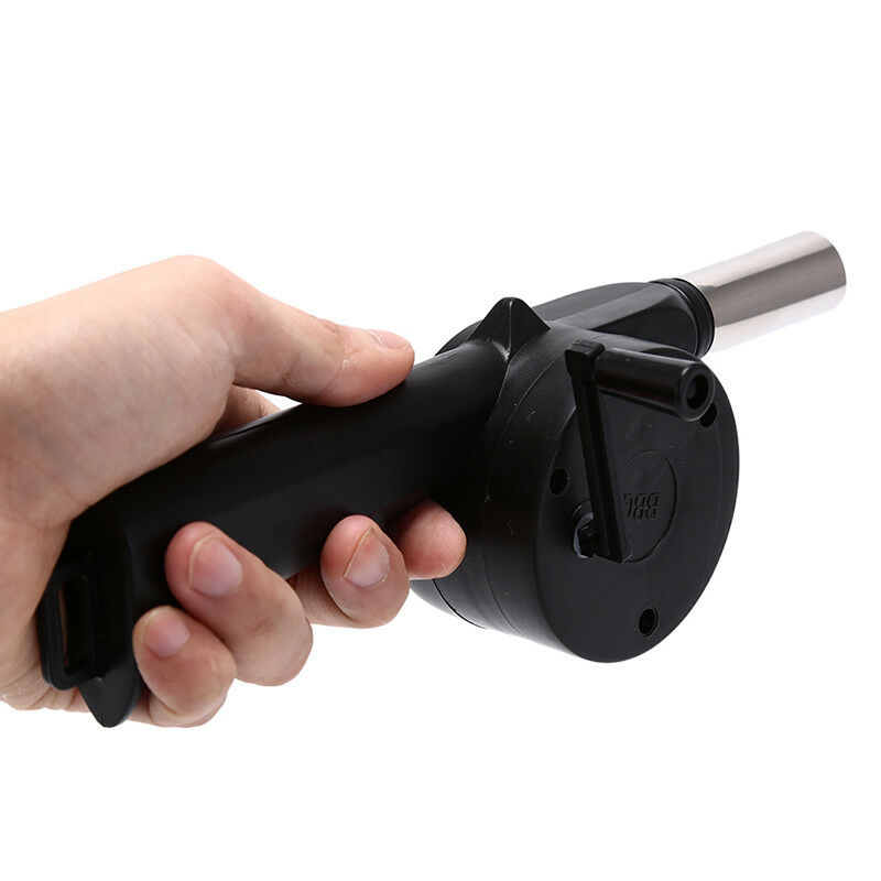 Ventilador portátil de manivela, soplador de aire para Picnic, barbacoa, barbacoa, equipo de fuego