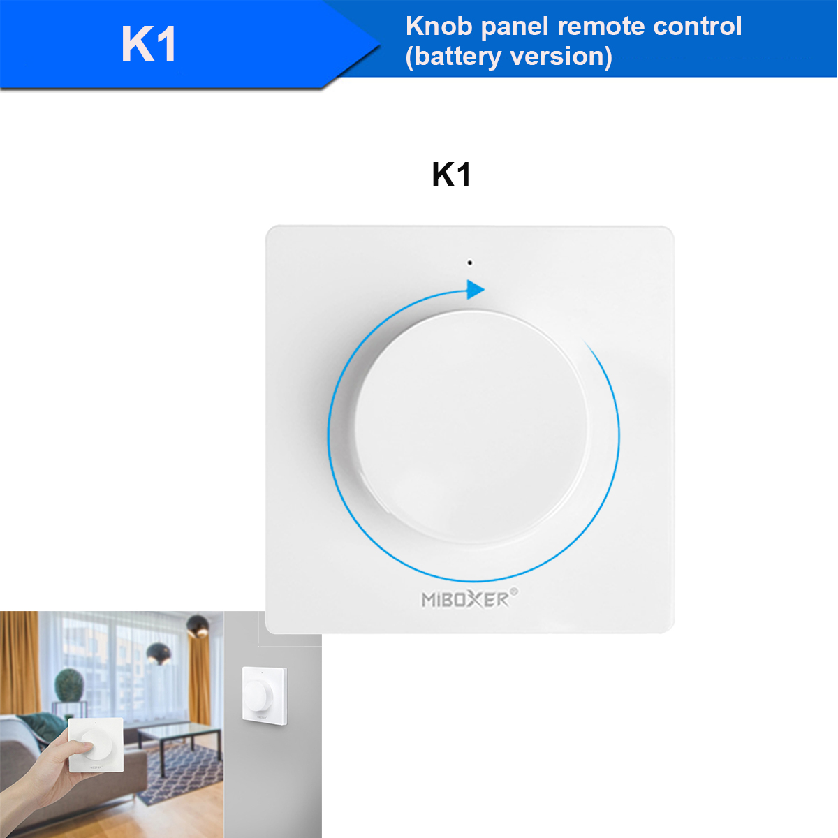 Milight MiBoxer Touch Dimmen Afstandsbediening Led Controller DC12V DC24V 12A PWM Draadloze 2.4G LED Dimmer Controller FUT036 voor 5050 3528: Bruin