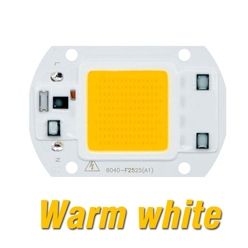 Led grow cob chip fyto lampa fullt spektrum  ac220v 110v 10w 20w 30w 50w för inomhusplantor plantor växa och blomma tillväxt fitolamp: Varm vit / 30w / 220v