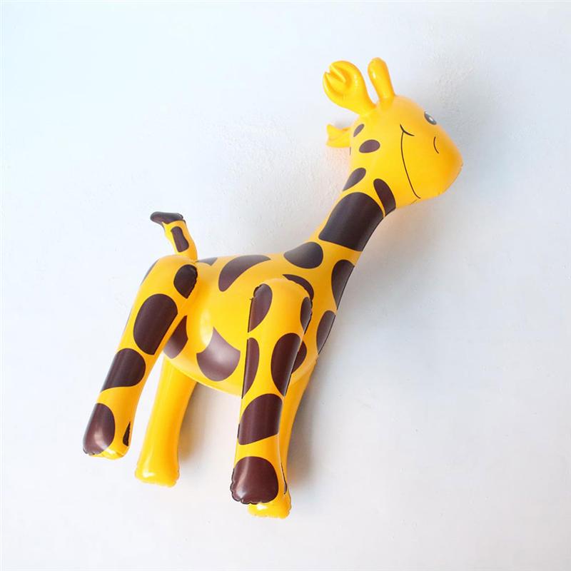 2pz Bello Decorativo Gonfiabile in PVC Palloncini Giraffa palloncini Giocattoli A Forma di Animale Gonfiabile Giocattoli per I Bambini Adulti