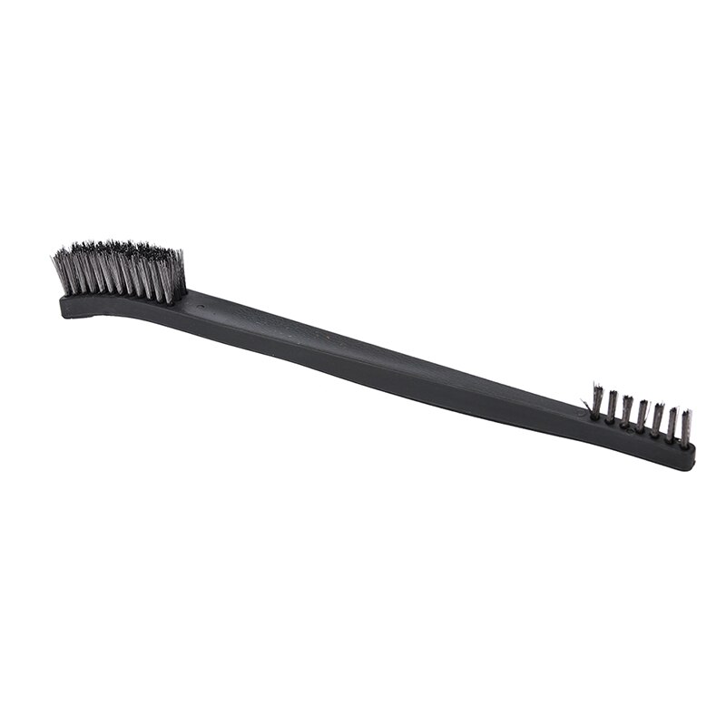 3 Pcs Mini Wire Brush Set Steel Brass Nylon Cleaning Polishing Detail Metal Rust Brush Clean Tools
