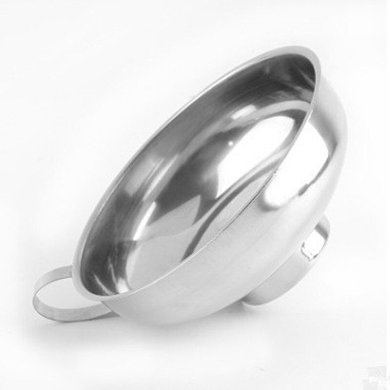 Stainless Steel Wide Mouth Funnel Canning Hopper Filter Food Pickles Jam Funnel Kitchen Gadgets Cooking Tools