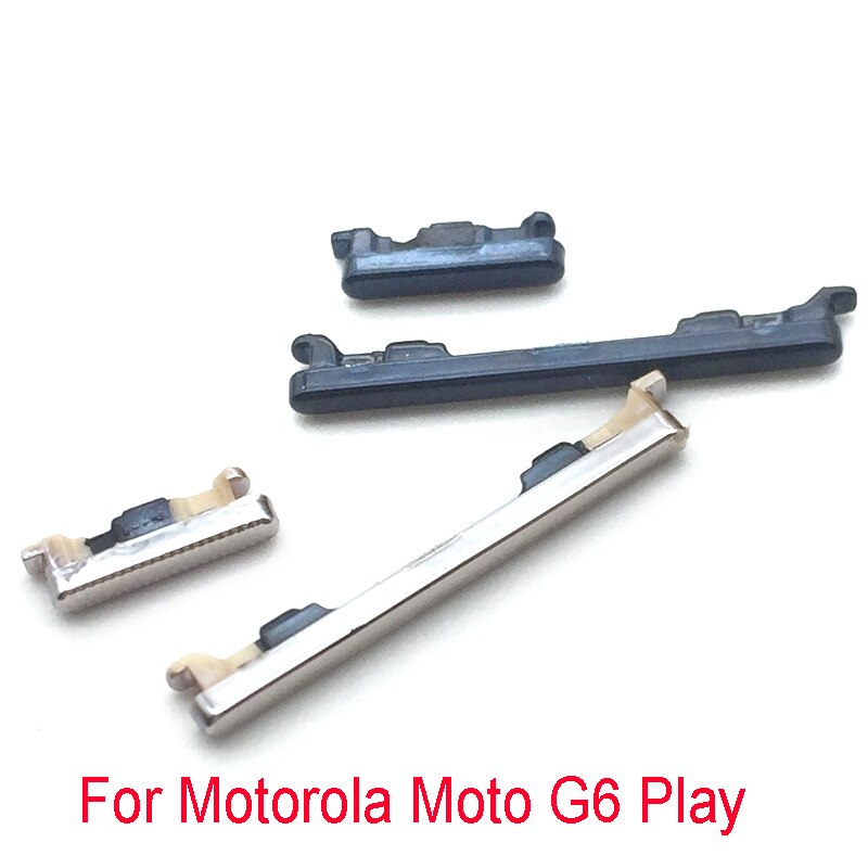 Botones de volumen para Motorola Moto G4 G6 G7 Play Plus, piezas de carcasa, Power One Vision One Action, novedad