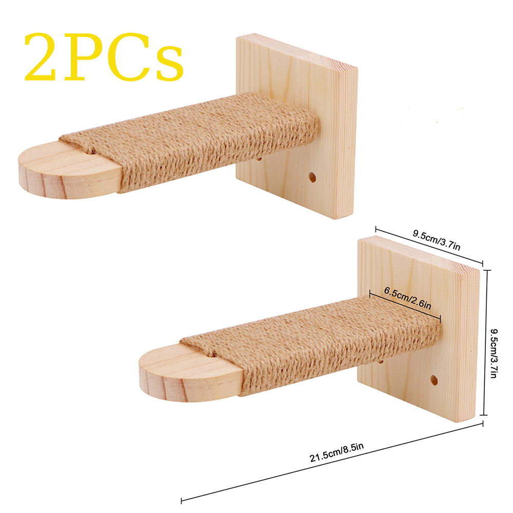 1 peça árvore de gato corda de escalada para gato arranhando garra ferramenta de moagem 150cm-corda de sisal grossa para gato brincando e explorar: Vermelho