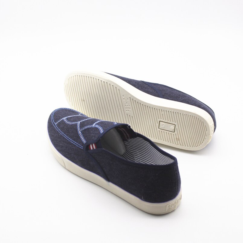 Cresfimix chaussures maskulines mann plus size blå dongerisko herre kule komfortable slip-on sko herre kule sko  b863