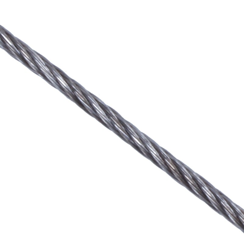 STAINLESS Steel Wire Rope Cable Rigging Extra, Length:25m Diameter:1.0mm