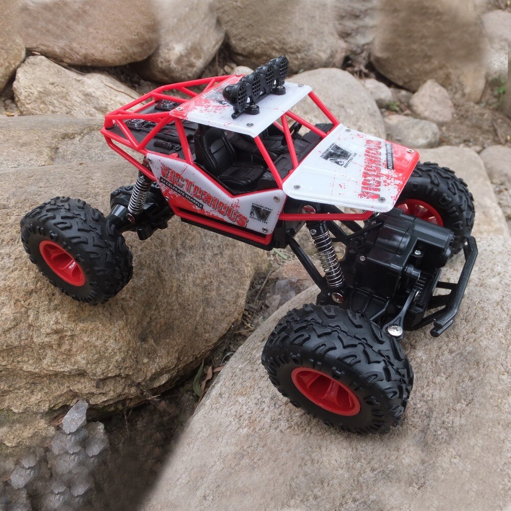Voiture télécommandée 1:16, chenille à roche de 4WD, voiture électrique RC pour garçons, pour enfants, nouveauté