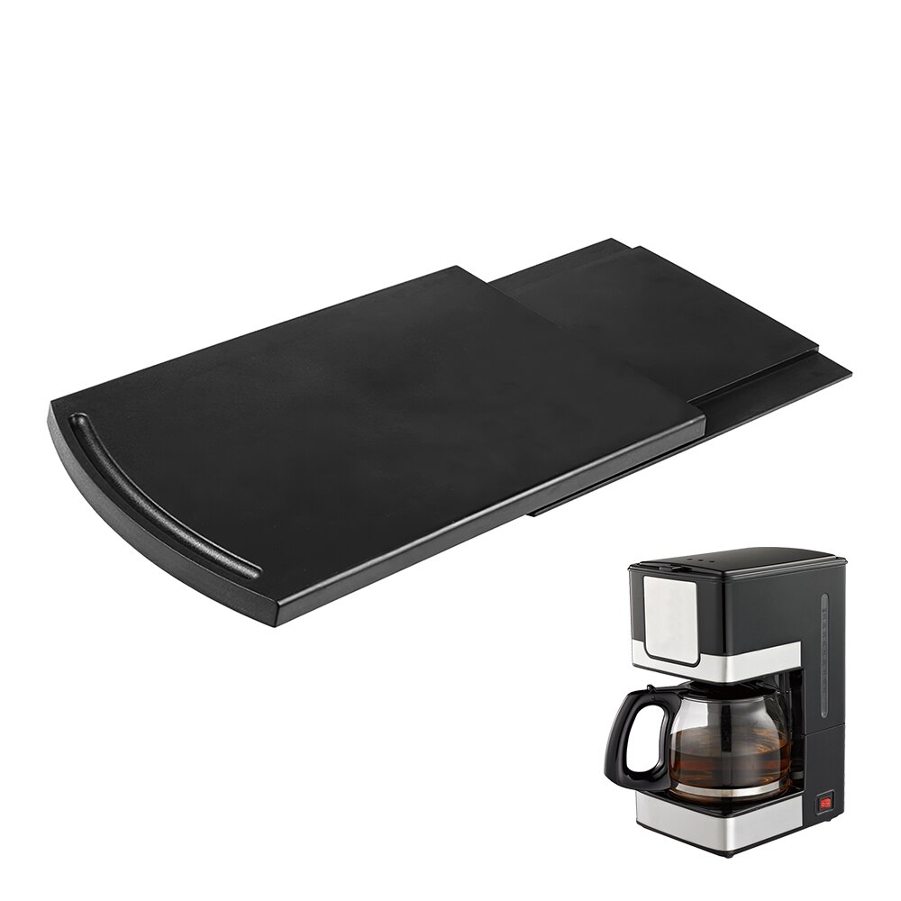 Koffiemachine Onderkast Koffie Rack Schuiven Lade Koffie Rack Glad Sliding Lade Base Roller Beugel