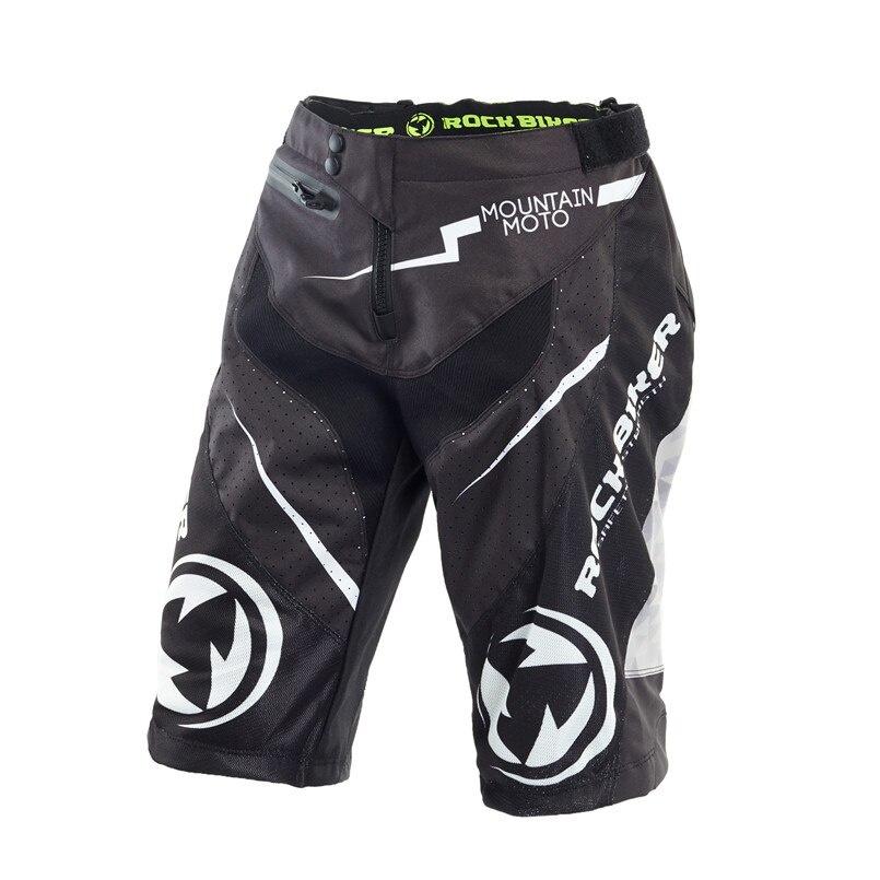 ATV MX GP motorcycle motocross off-road race moto sprint downhill ACE bicycle shorts Summer motocross shorts: Black / 36