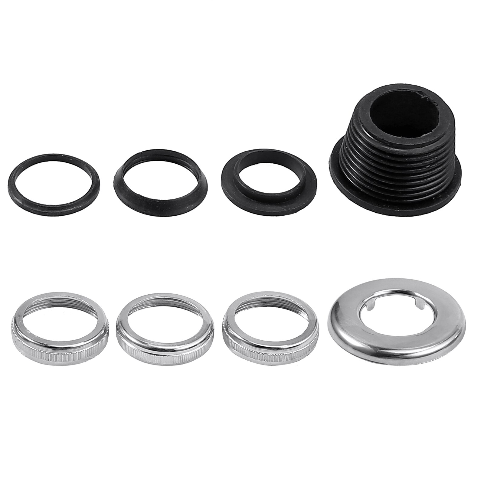 Proster Universal Tube Siphon For Washbasin Vanity 32mm Detachable 1 1/4 Immersion Pipe Ggar Drain Fitting 201 Stainless Steel