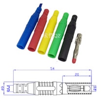 Oiyagai 4 Pièces M5 Haut Courant 5mm Femelle Banane